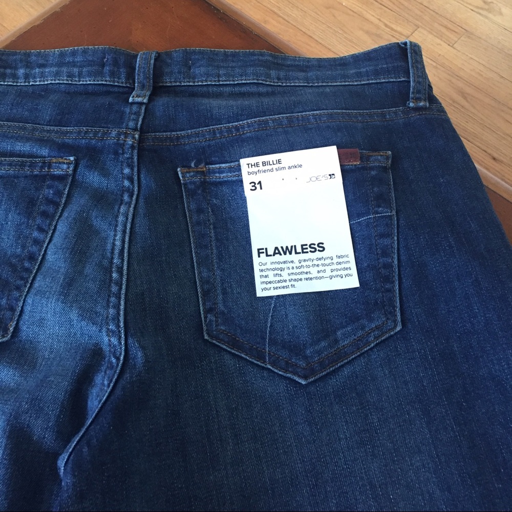 NWT JOE'S The Billie Boyfriend Slim Ankle Sz 31 - Picture 6 of 6