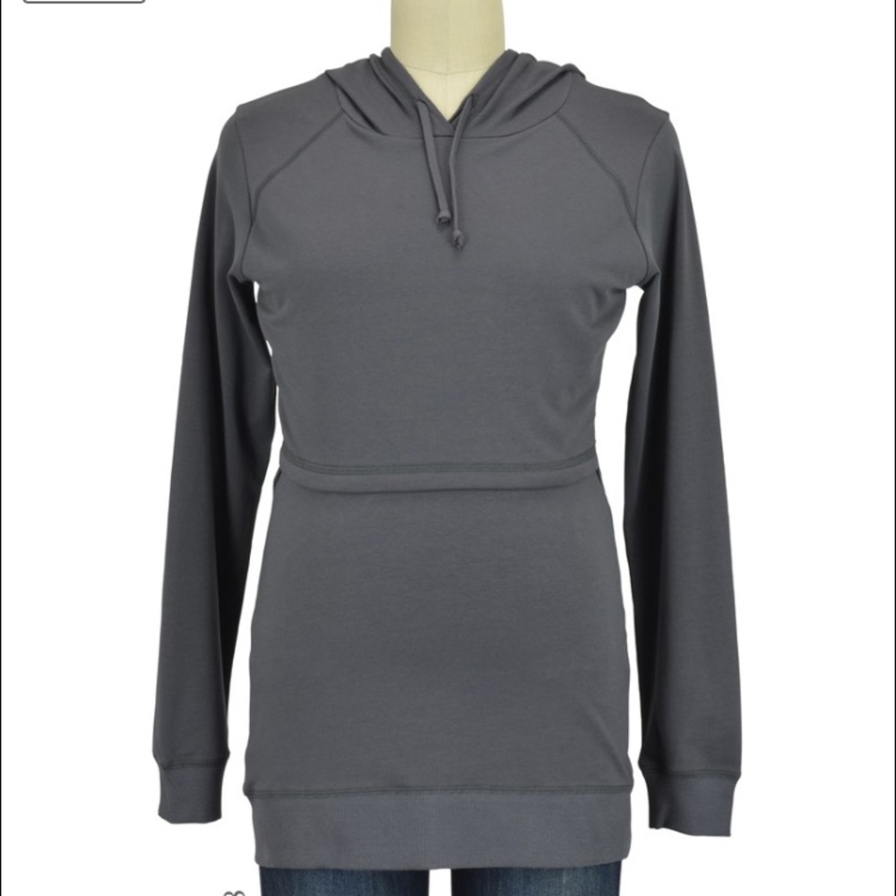 Organic Knitted Nursing Hoodie