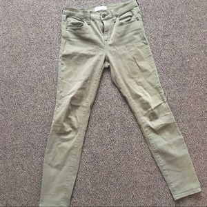 Madewell skinny jeans size tag missing