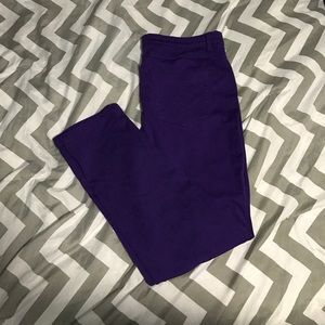 Purple Skinny Legged Pants💜