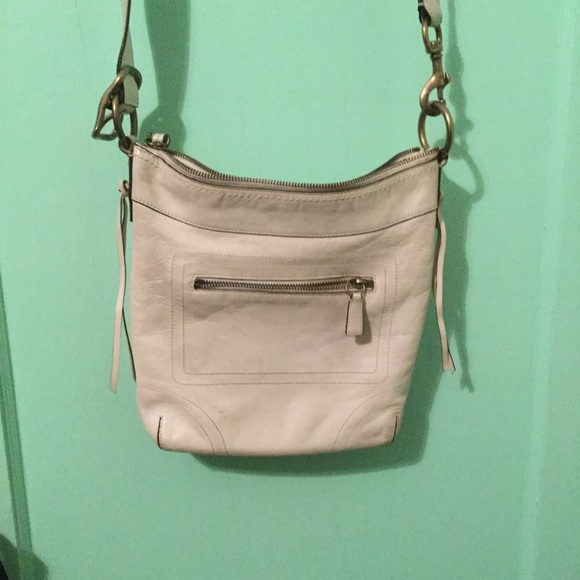 Cream Coach cross body - Picture 2 of 4
