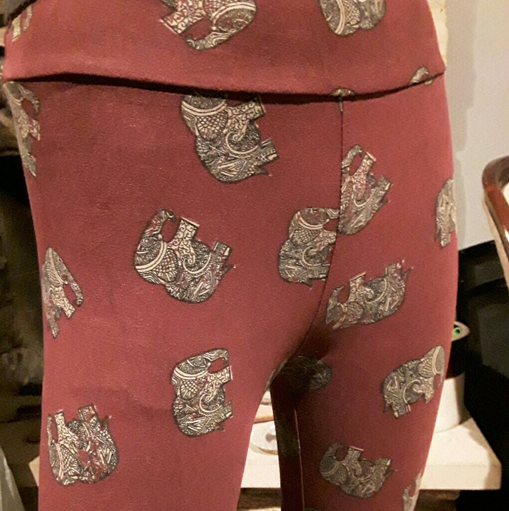 Lularoe Unicorn Rare Elephant leggings