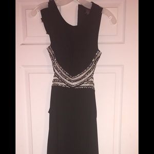 Black formal prom dress💓