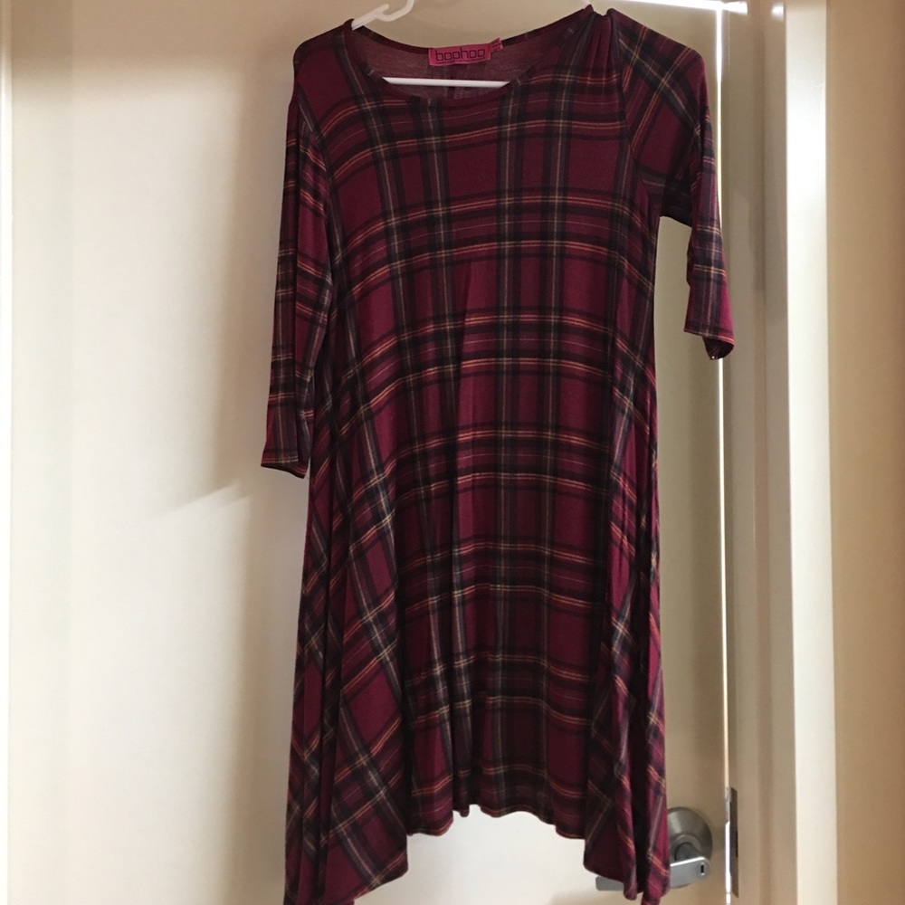 Plaid dress