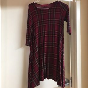 Plaid dress