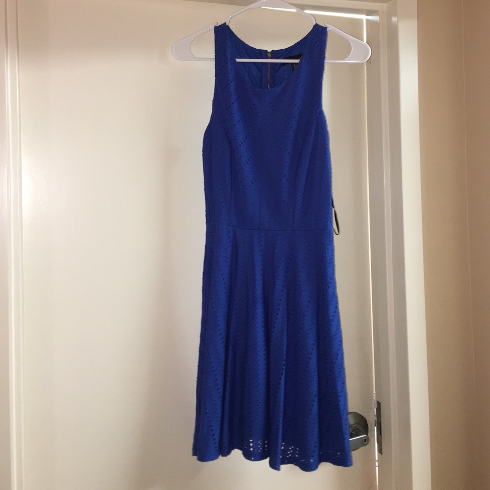 Royal blue dress