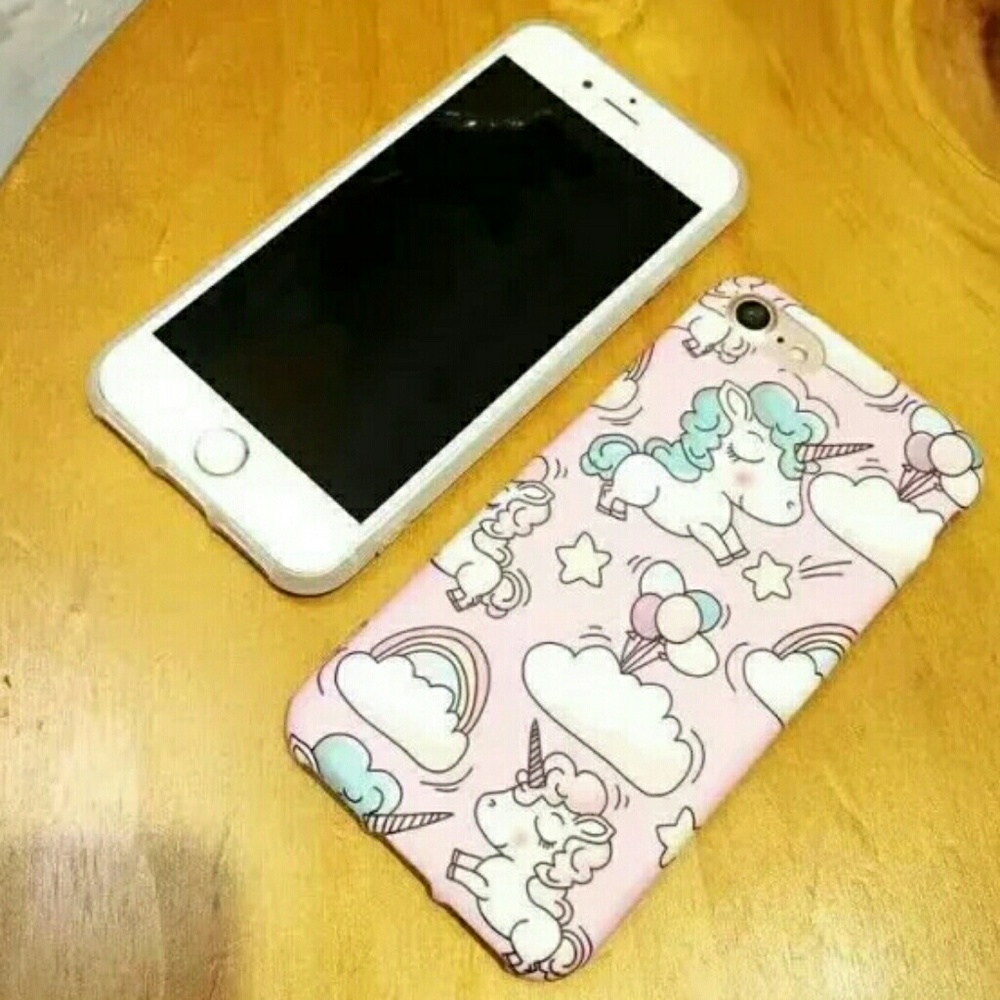 New iPhone7 Plus Unicorns&Clouds Case. - Picture 2 of 4