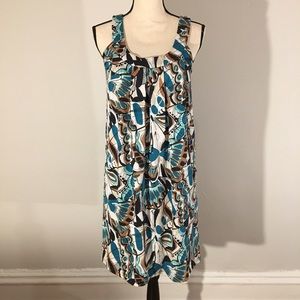 Summer Butterfly Print Swing Dress by Neesha
