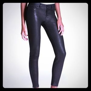 J brand leather pants