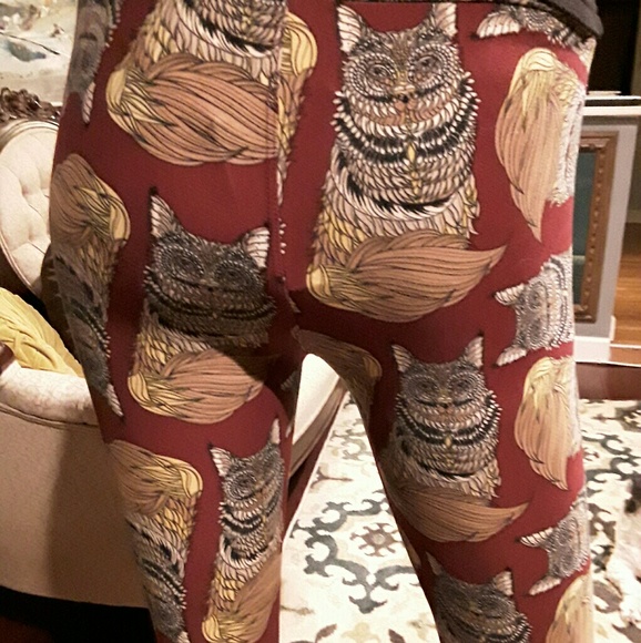 Lularoe Unicorn Rare Psychedelic Owl - Picture 3 of 4