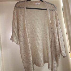short sleeve cardigan