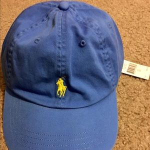 Polo Ralph Lauren Pony Hat in Blue Size OS