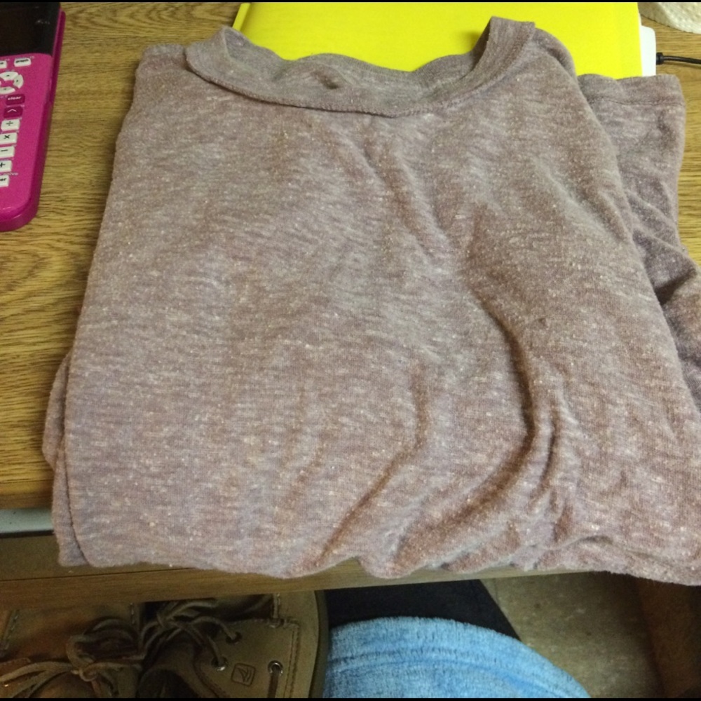 Purple crewneck