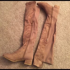 NWOT over the knee boots