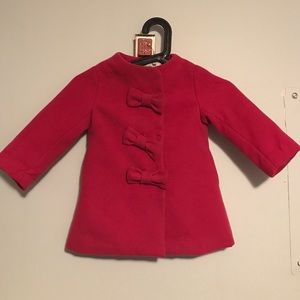 Child's pink pea coat Child's pink pea coat