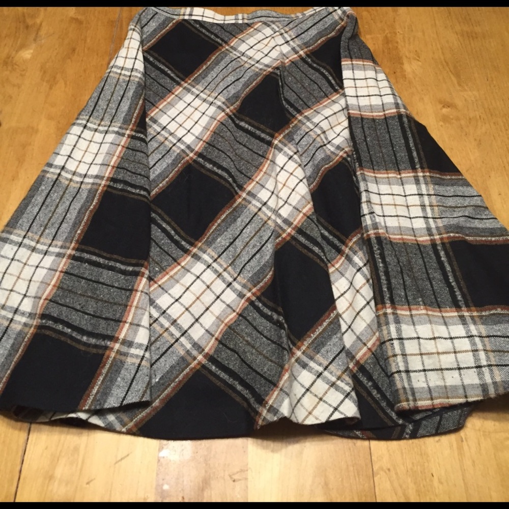 Plaid Skirt