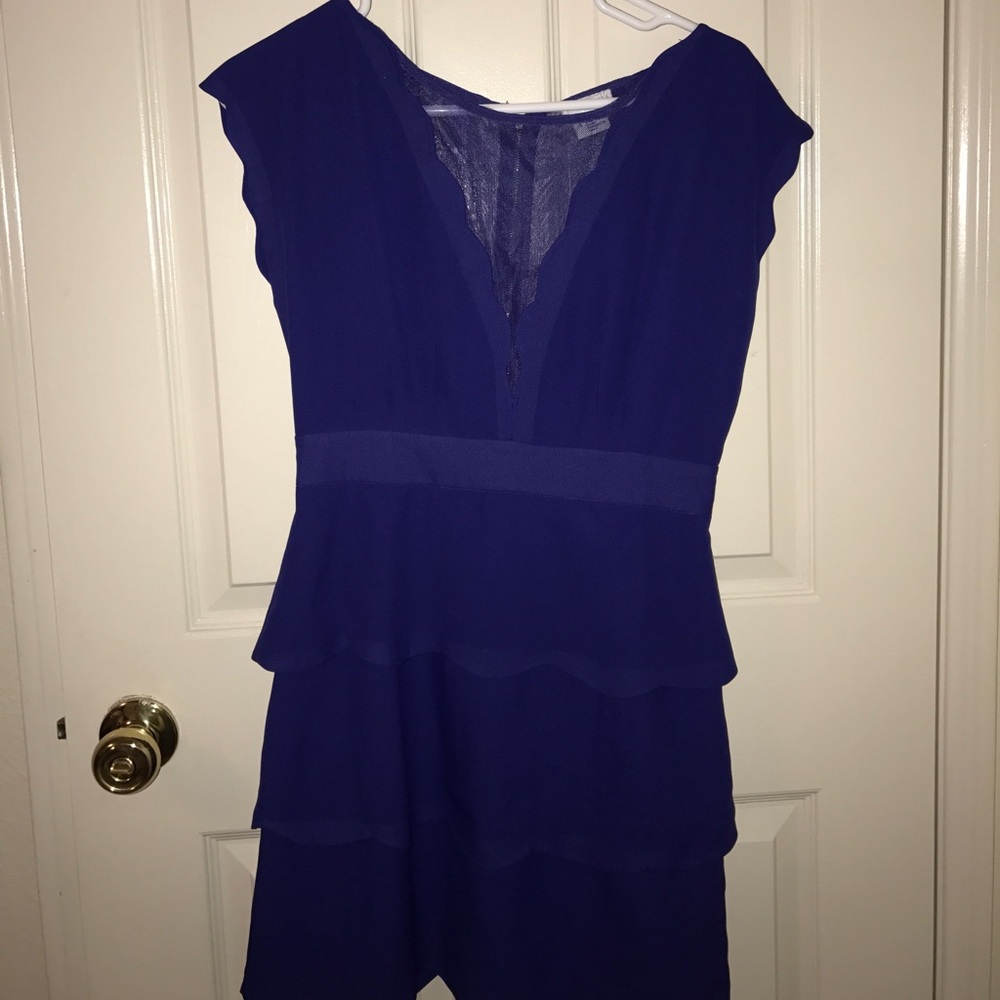 Cobalt blue dress