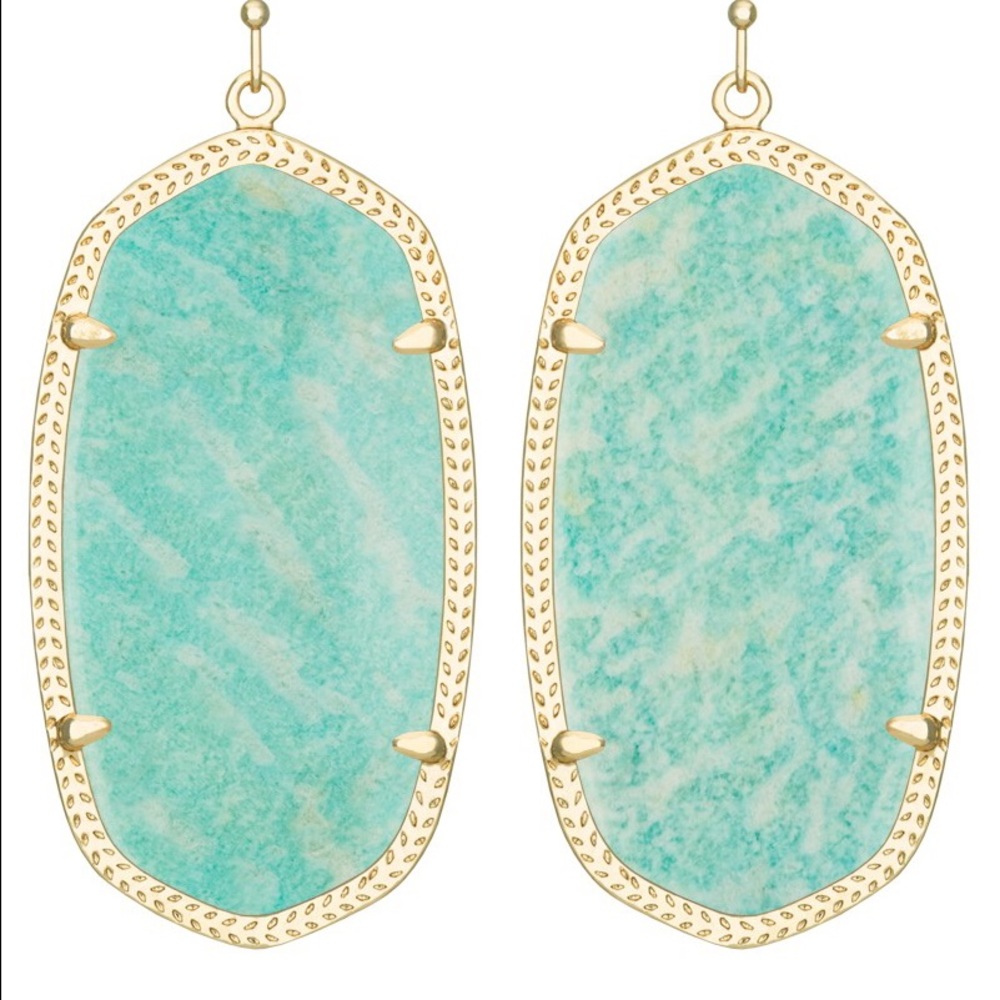 NWOT Danielle earring - Kendra Scott - Amazonite