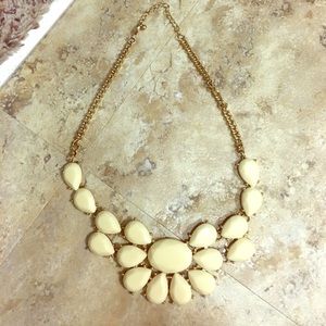 White and Gold Necklace