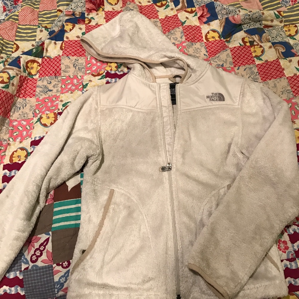 Women's Fuzzy Northface Jacket