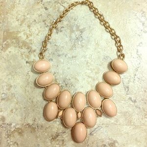 Gorgeous Nude and Gold Necklace