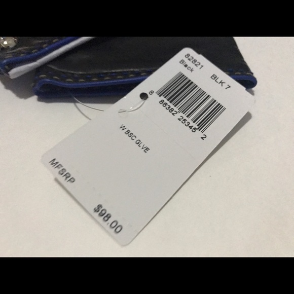 NWT Coach Basic Winter Leather Gloves 82821 Size 7 - Picture 5 of 8