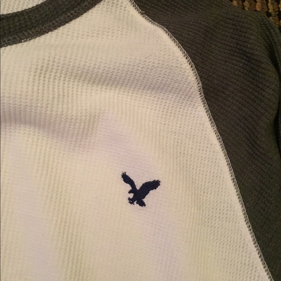 American Eagle two tone long sleeve - Picture 3 of 3