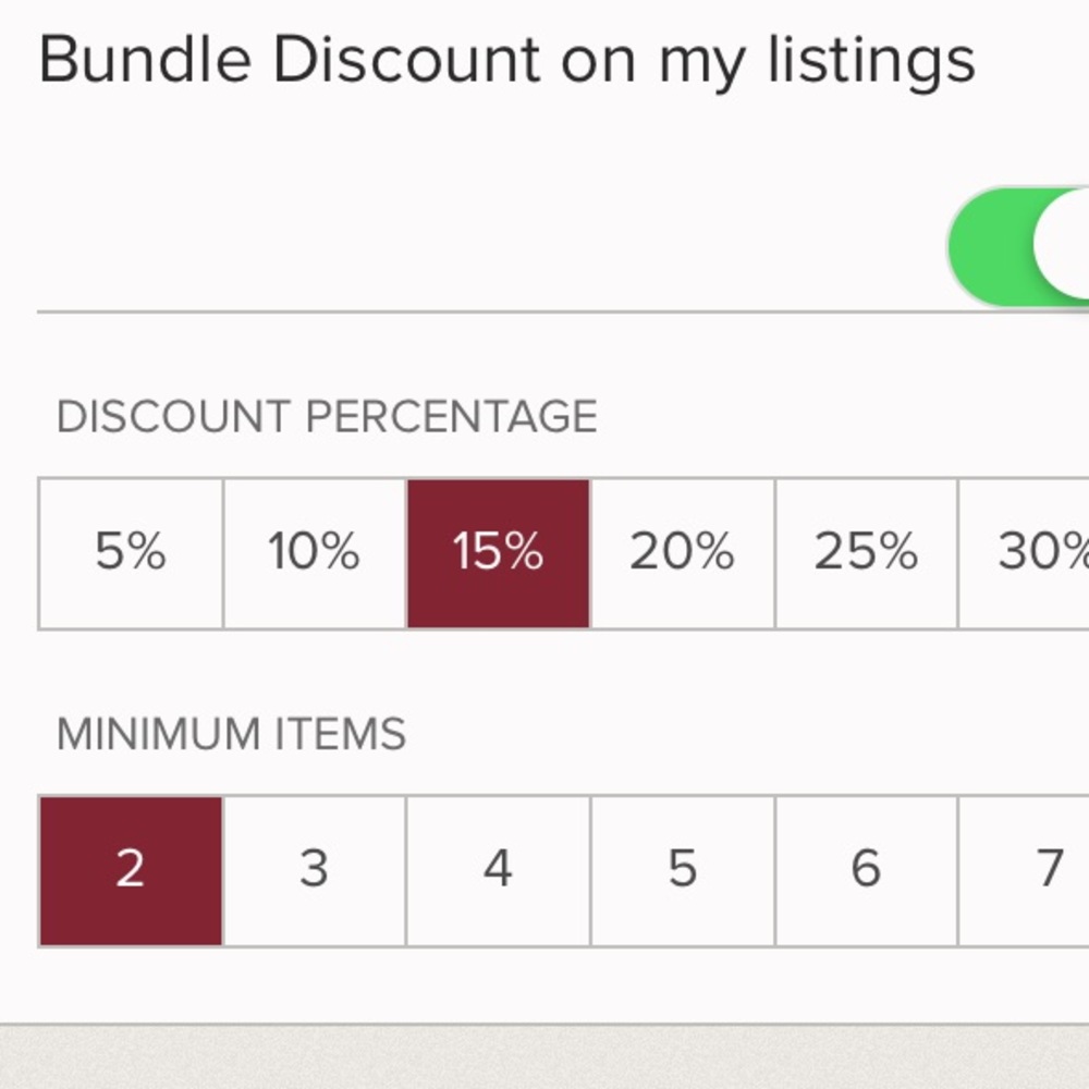 Buy 2+ items and save 15% 😍