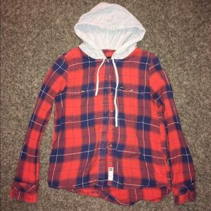 Hurley Hooded Flannel
