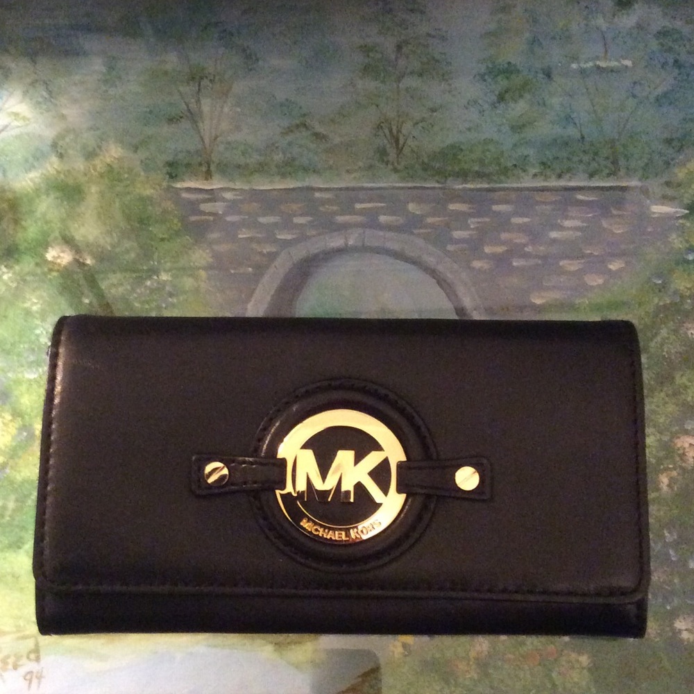 Authentic Michael leather wallet