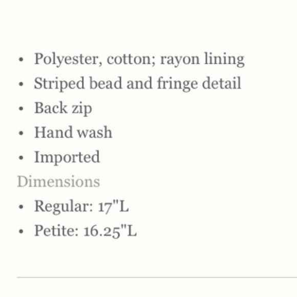 SZ 10 HP Anthro Erine Beaded Mini Skirt - Picture 3 of 4