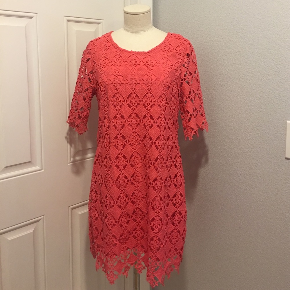 Beautiful Lace Dress for Spring!