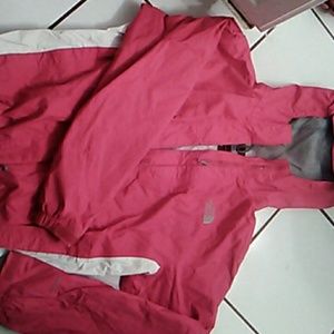 North Face rain jacket