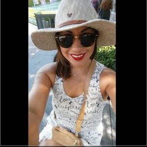 Minnie Mouse high low blouse