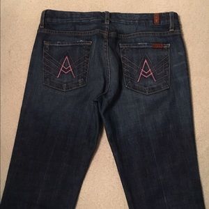 7 for All Mankind "A" pocket jeans