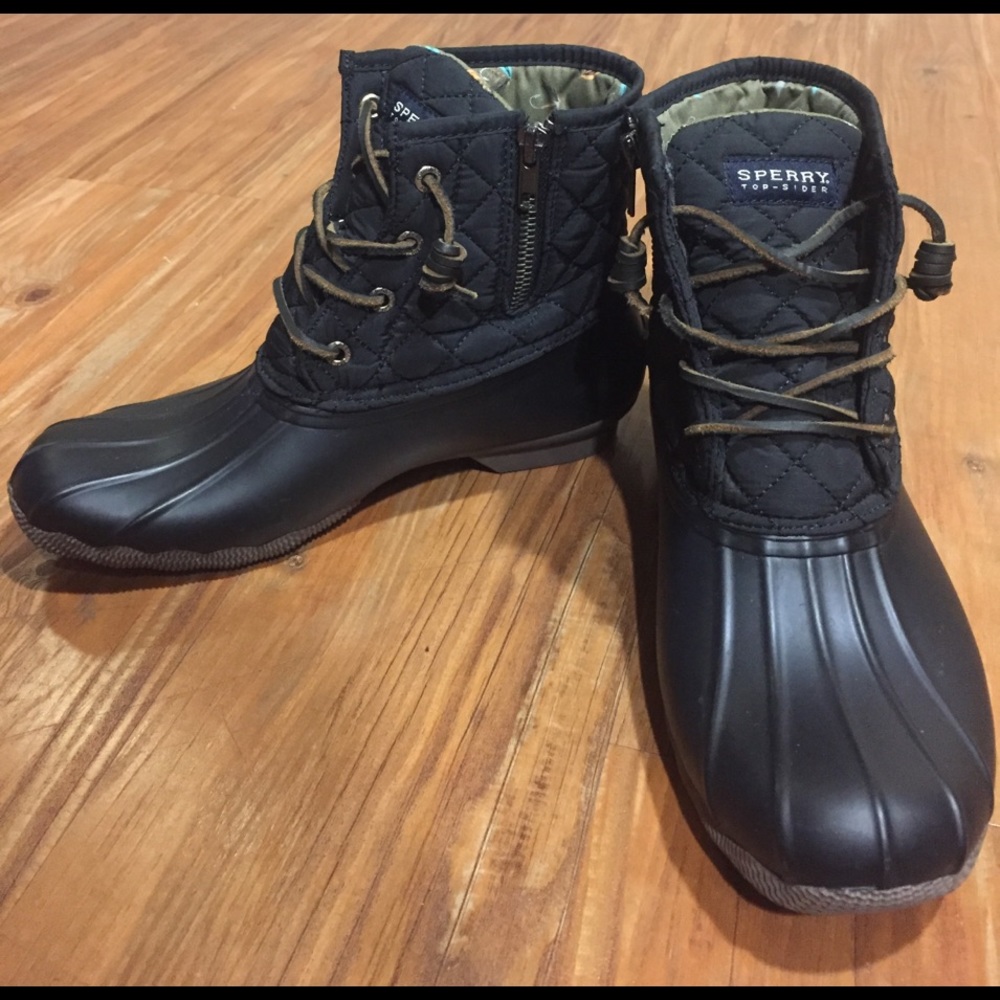 Sperry Saltwater Quilted Duck Boots