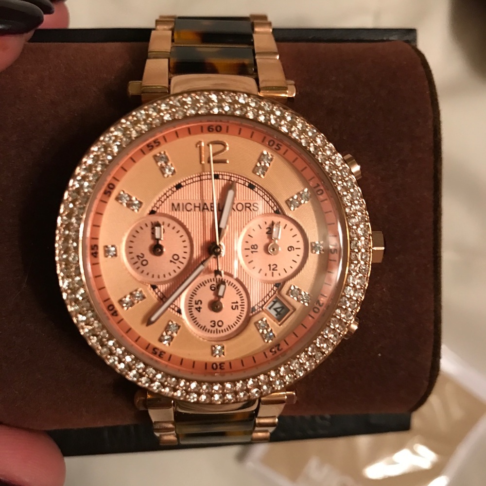Michael Kors ROSE GOLD Watch!