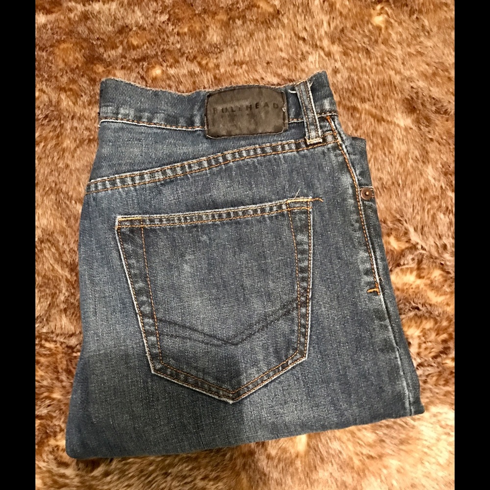 BULLHEAD SLIM STRAIGHT JEANS