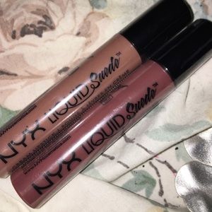 2🆕NYX Liquid Suede Sandstorm/Soft Spoken Lipstick