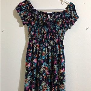 Floral print dress