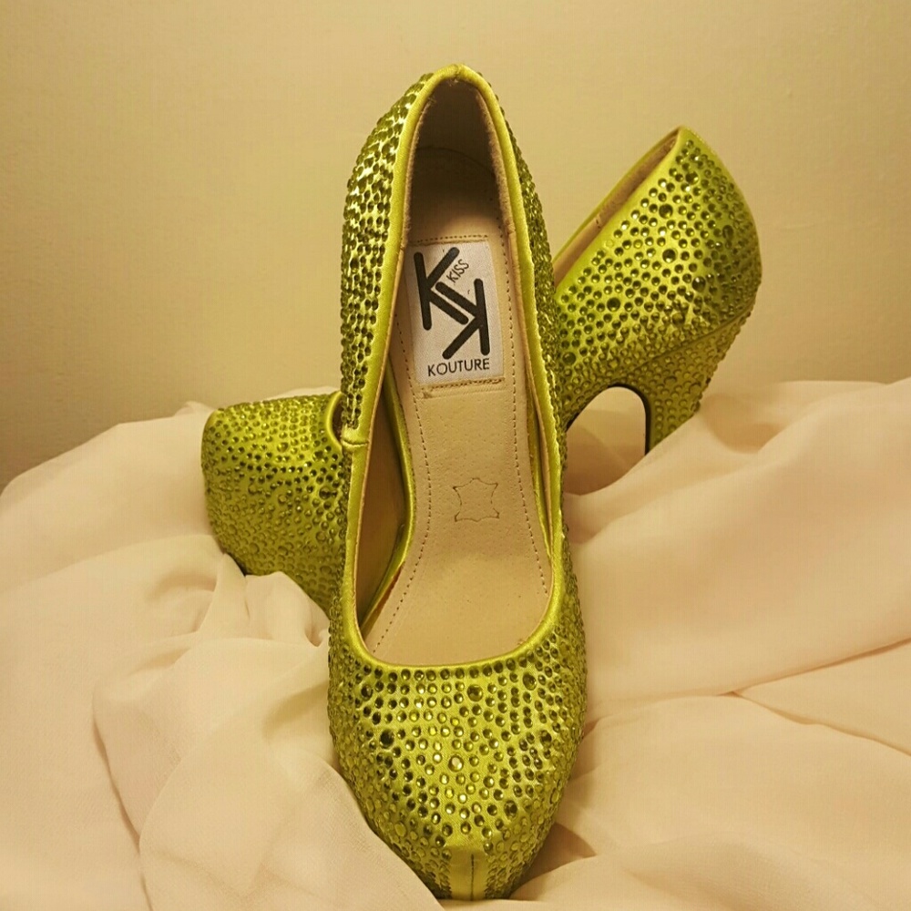 Rhinestoned Kouture heels