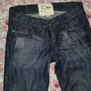 Grass boot cut jeans