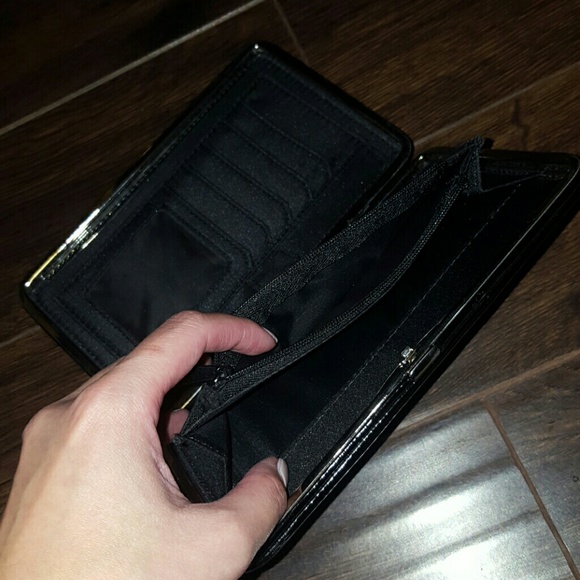 Nordstrom Black Clutch Wallet - Picture 6 of 8