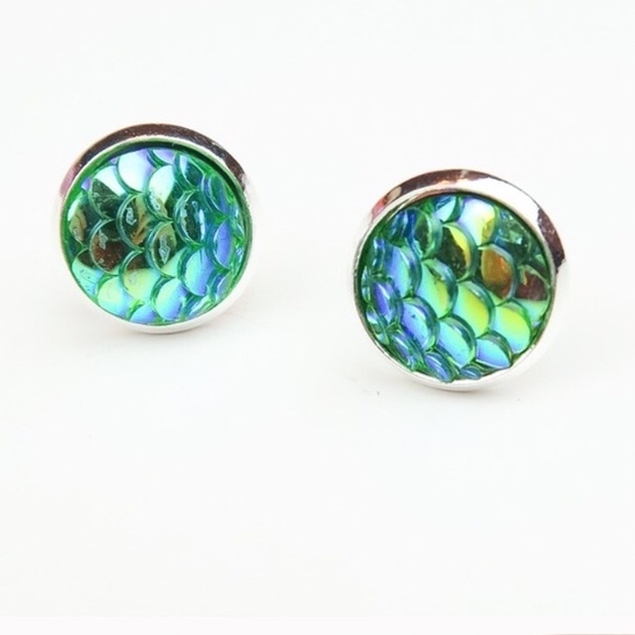 Twilight Gypsy Collective Jewelry - Mermaid Scale Earrings