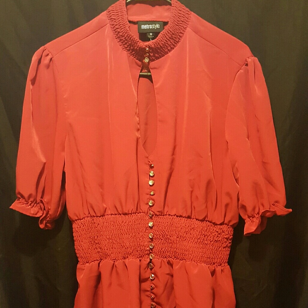 Pink Metrostyle Blouse NWOT