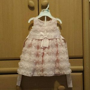 Bonnie Baby dress with floral design