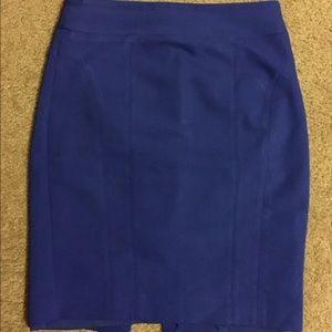 ❤SOLD❤ Express Blue Pencil Skirt Size 4