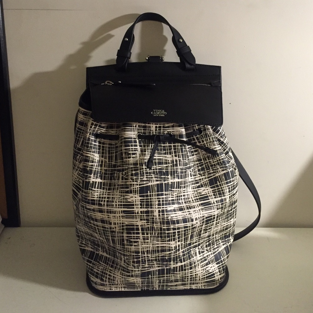 Vince Camuto Rossi leather back pack