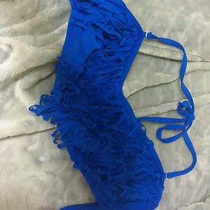 Fringe bikini top