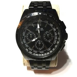 LUXURY Guess Men's U17521G1 Stainless-Steel Watch